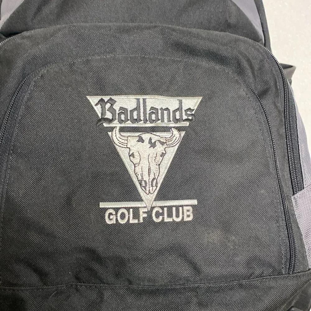 NIKE Backpack with BADLANDS Golf Club Embroidered on Front OS